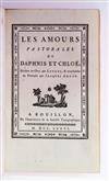 LONGUS. Les Amours Pastorales de Daphnis et Chloé.  1776